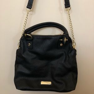 Steve Madden Black Hobo Bag